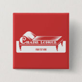 Badge Carré 5 Cm Chaise Longue (Devant)