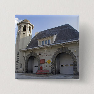 Badge Carré 5 Cm Chambre de moteur du numéro 19 à Washington, C.C