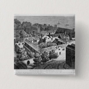 Badge Carré 5 Cm Chambre de Winchester, Southwark dans environ 1649