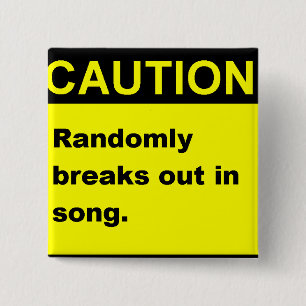 Badge Carré 5 Cm Chanson de Randmon