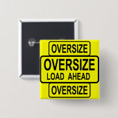 Badge Carré 5 Cm Charge excessive (Devant & derrière)