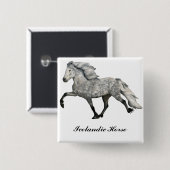 Badge Carré 5 Cm Charismatique (Devant & derrière)
