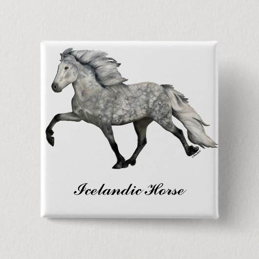 Badge Carré 5 Cm Charismatique (Devant)