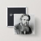 Badge Carré 5 Cm Chasse à William Holman (Devant & derrière)