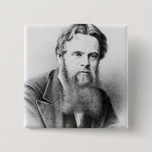 Badge Carré 5 Cm Chasse à William Holman (Devant)