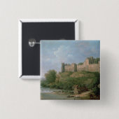 Badge Carré 5 Cm Château de Ludlow (Devant & derrière)