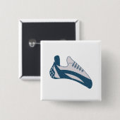 Badge Carré 5 Cm Chaussures Escalades (Devant & derrière)