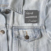 Badge Carré 5 Cm Chemise naturellement choisie d'évolution (En situation)