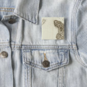 Badge Carré 5 Cm Cherbourg (En situation)