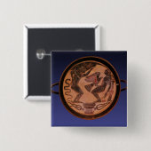 Badge Carré 5 Cm Chiffre noir kylix (Devant & derrière)