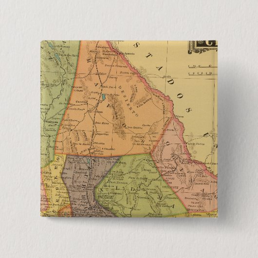 Badge Carré 5 Cm Chihuahua (Devant)