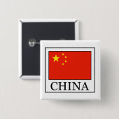 Badge Carré 5 Cm Chine (Devant & derrière)