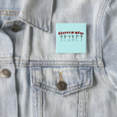Badge Carré 5 Cm Chorégraphe (En situation)