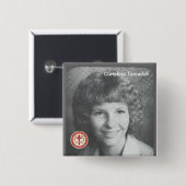 Badge Carré 5 Cm Christina Tannehill (Devant & derrière)