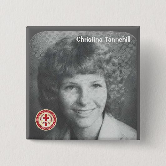 Badge Carré 5 Cm Christina Tannehill (Devant)
