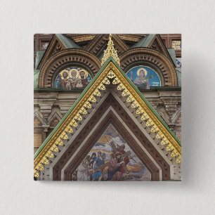 Badge Carré 5 Cm Church of the Saviour of Spilled Blood