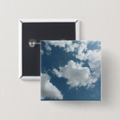 Badge Carré 5 Cm Ciel (Devant & derrière)