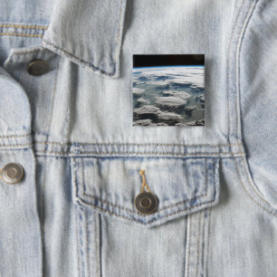 Badge Carré 5 Cm Ciel orageux au-dessus de l'Amazonie