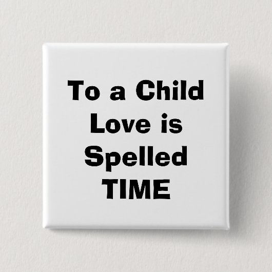 Badge Carré 5 Cm citation (Devant)