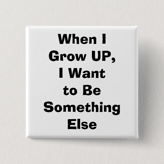 Badge Carré 5 Cm citation, parenting (Devant)