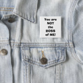 Badge Carré 5 Cm citation, parenting (En situation)