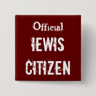 Badge Carré 5 Cm Citoyen officiel d'IEWIS