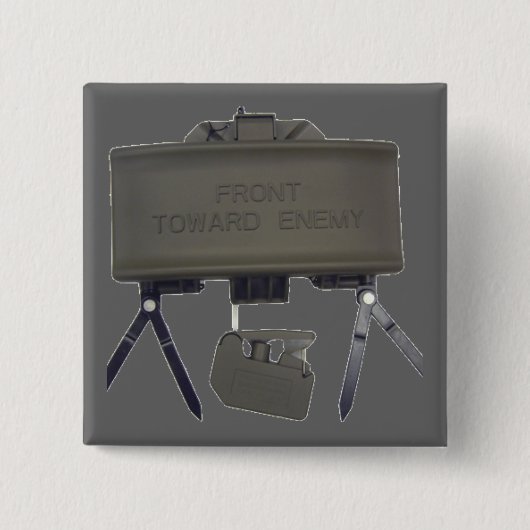 Badge Carré 5 Cm Claymore (Devant)