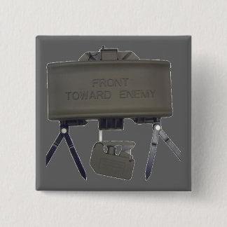 Badge Carré 5 Cm Claymore