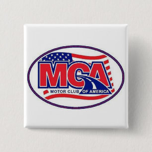 Badge Carré 5 Cm CLUB AMÉRIQUE - MCM 40for80.com de MOTEUR