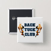 Badge Carré 5 Cm Club de Backtuck (Devant & derrière)