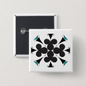 Badge Carré 5 Cm Clubs (Devant & derrière)