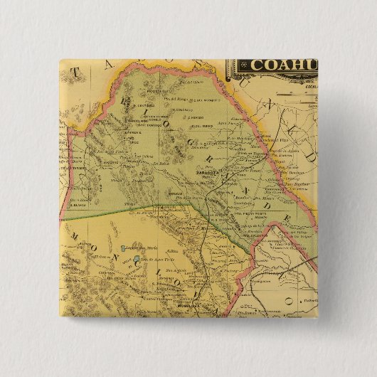 Badge Carré 5 Cm Coahuila (Devant)