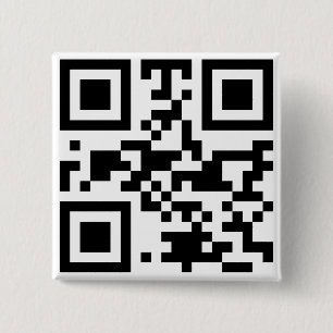 Badge Carré 5 Cm Code "ATHÉE" de QR