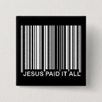 Code-barres UPC de salut chrétien Jésus a tout pay