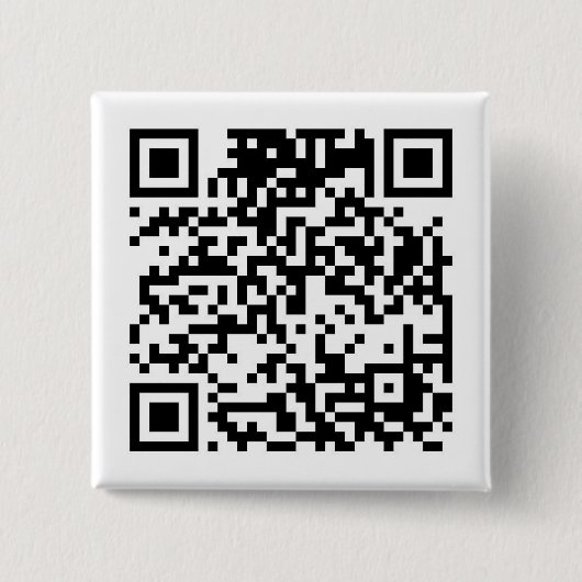Badge Carré 5 Cm Code de QR (Devant)