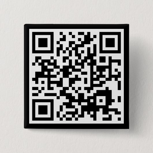 Badge Carré 5 Cm code personnalisable de QR (Devant)