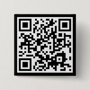 Badge Carré 5 Cm code personnalisable de QR
