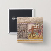 Badge Carré 5 Cm Codex Duran (Devant & derrière)