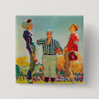 Coin Toss par Norman Rockwell