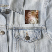 Badge Carré 5 Cm Collage de caractères (En situation)