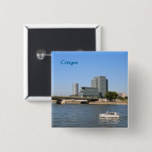 Badge Carré 5 Cm Cologne (Devant & derrière)
