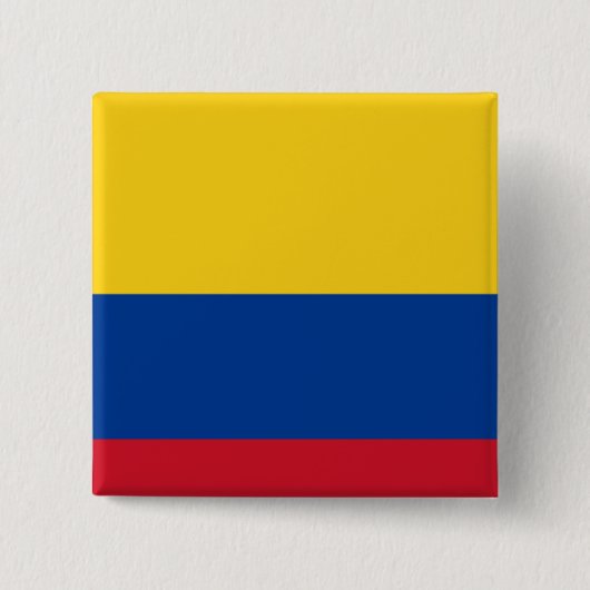 Badge Carré 5 Cm colombie (Devant)