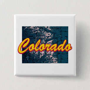 Badge Carré 5 Cm Colorado