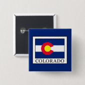 Badge Carré 5 Cm Colorado (Devant & derrière)