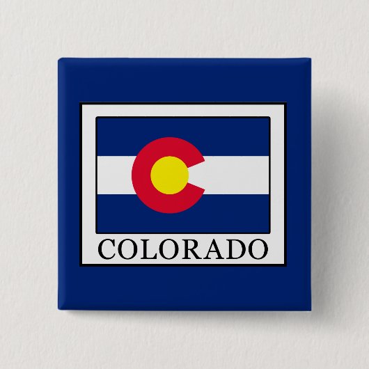 Badge Carré 5 Cm Colorado (Devant)