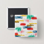 Badge Carré 5 Cm Coloré (Devant & derrière)