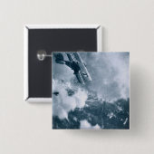 Badge Carré 5 Cm Combat aérien sur le front occidental, Première (Devant & derrière)