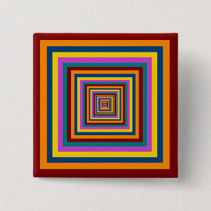 Badge Carré 5 Cm Combinaison de six couleurs / Mélange de Carrés im