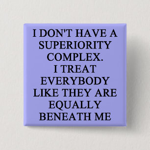 Badge Carré 5 Cm Comblex de SUPÉRIORITÉ