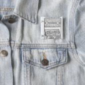 Badge Carré 5 Cm Comment découper sa tête (En situation)